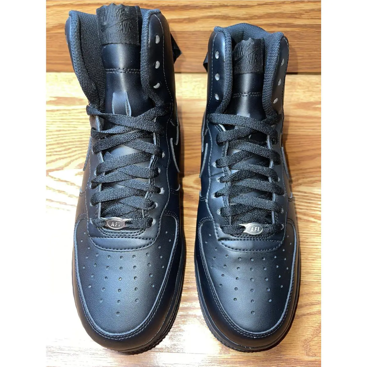 Nike shoes - Nike Air Force 1 - Air Force - 315121-032 - Black (UPC: 0888409448025) 2