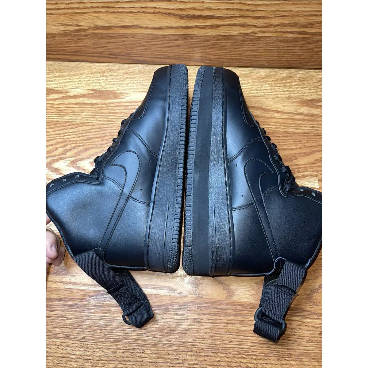 Nike shoes - Nike Air Force 1 - Air Force - 315121-032 - Black (UPC: 0888409448025) 6