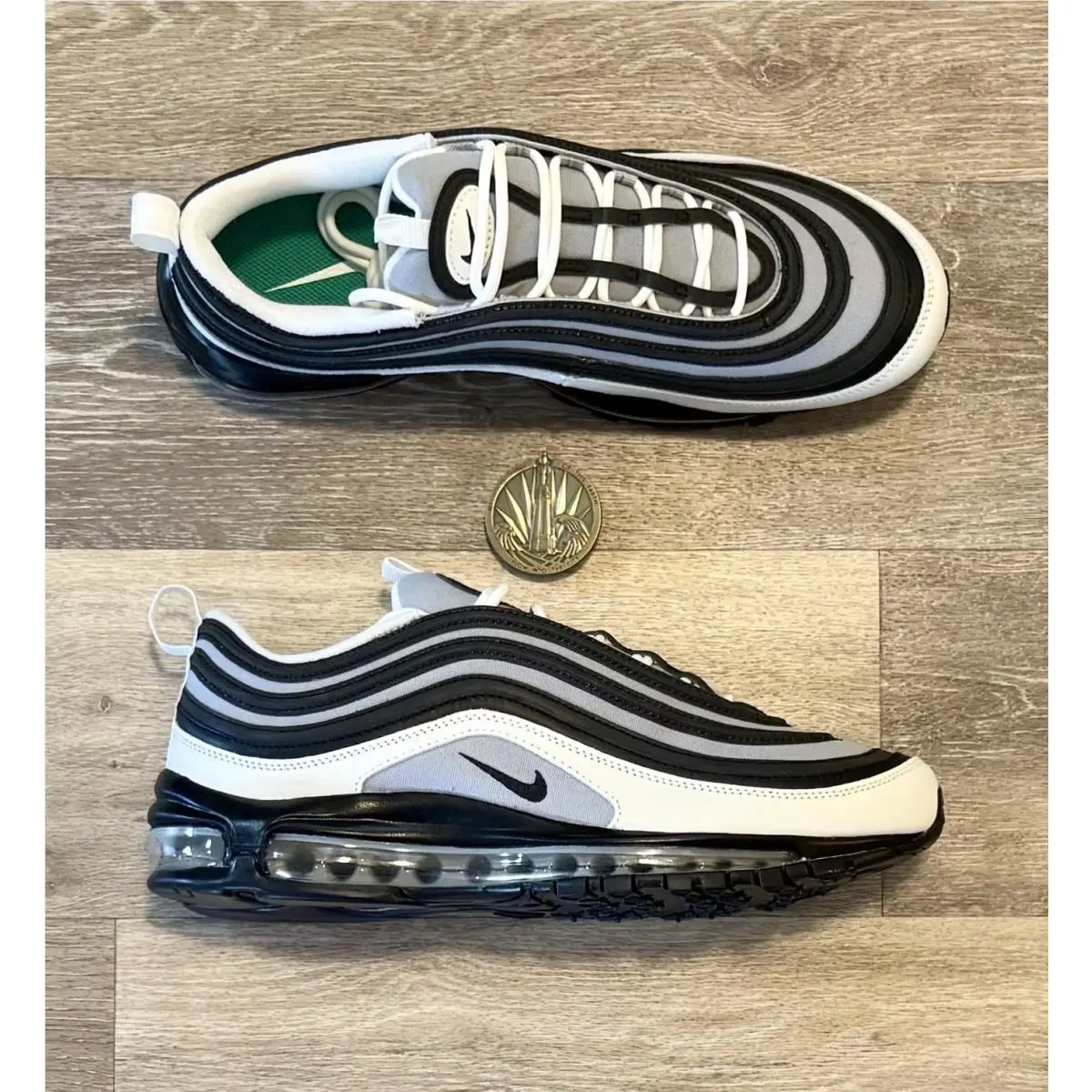 Air Max 97 N By You Black Canvas Grey Sail FN6743-900 Men’s Size 10 by Nike