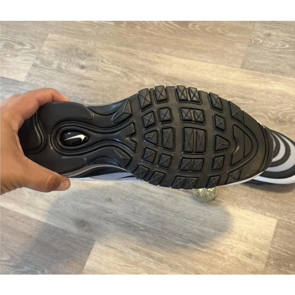 Nike shoes - Nike Air Max 97 - Air Max - FN6743-900 - Black / Canvas Grey / Sail (UPC: 00196970159296) 9