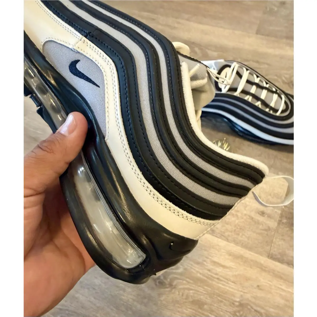 Nike shoes - Nike Air Max 97 - Air Max - FN6743-900 - Black / Canvas Grey / Sail (UPC: 00196970159296) 1