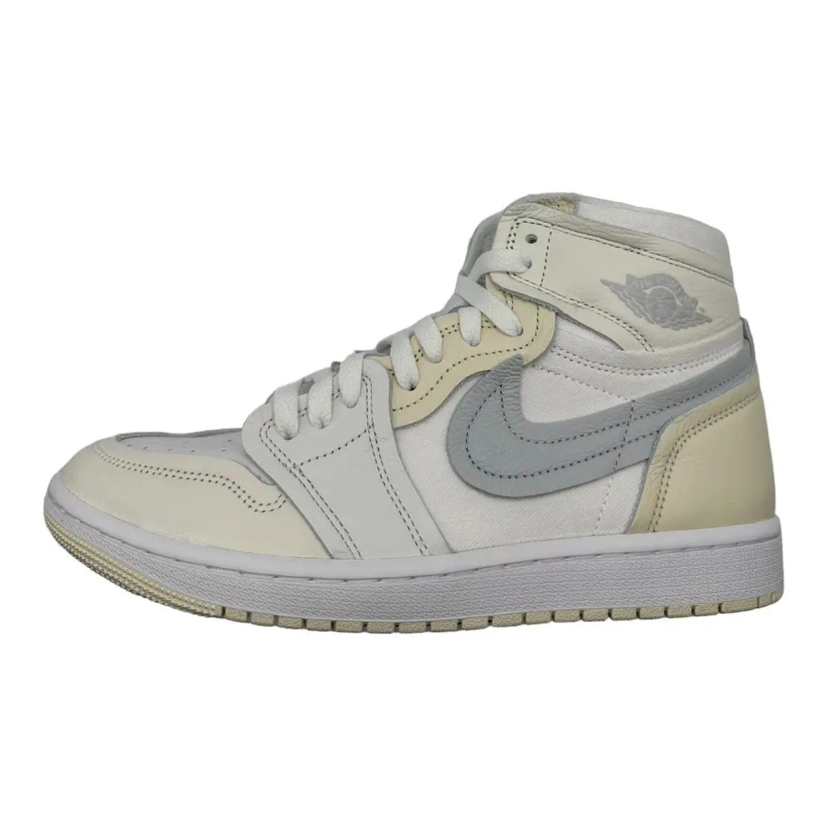 Nike Wmns Air Jordan 1 MM High White Platinum Sail FB9891 100 Wmns Sz 10.5 - White/Pure Platinum-Sail