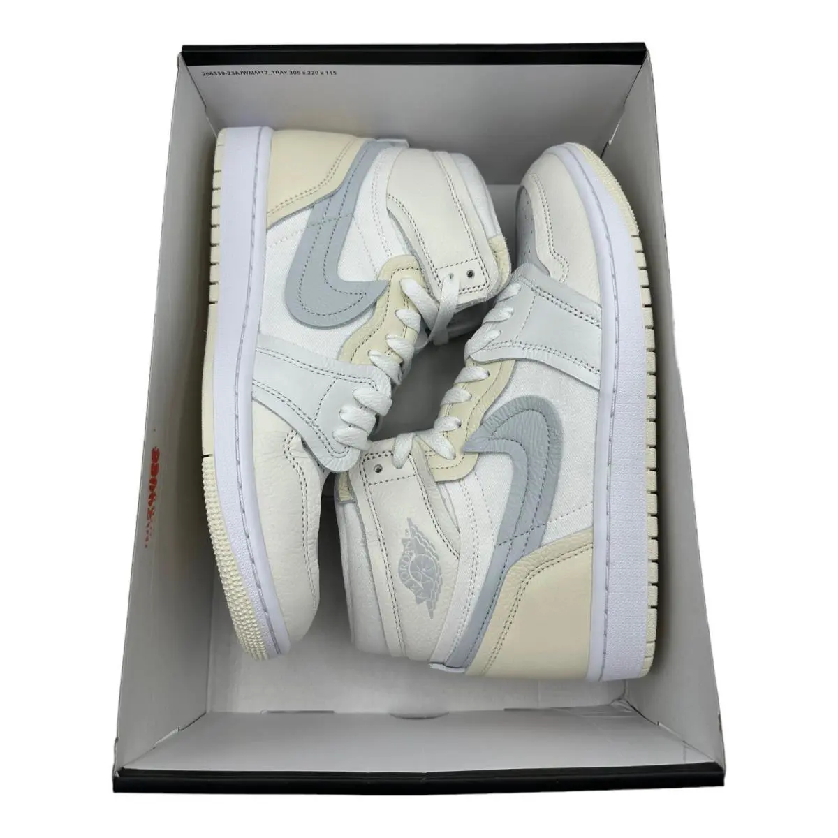 Nike shoes - Nike Air Jordan 1 - Air - FB9891 100 - White/Pure Platinum-Sail (UPC: 196969071158) 5
