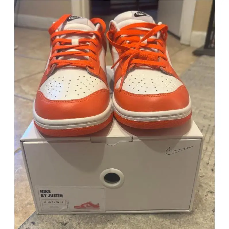 Nike shoes - Nike Dunk Low - Dunk Low - Orange 1
