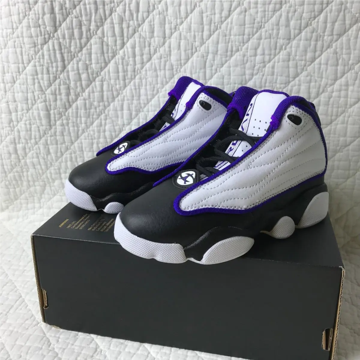 Nike shoes - Jordan Pro - Pro - DC7909-150 - White/Electro Purple-Black 5