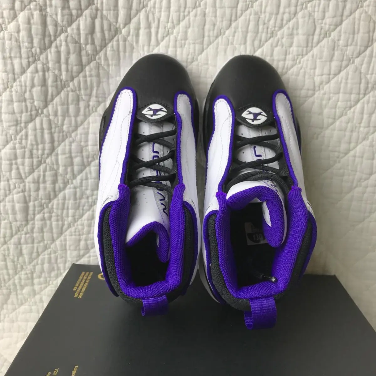 Nike shoes - Jordan Pro - Pro - DC7909-150 - White/Electro Purple-Black 9