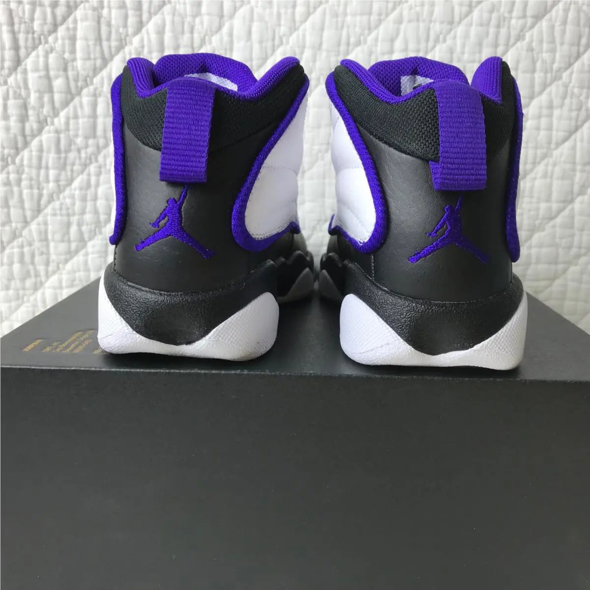 Nike shoes - Jordan Pro - Pro - DC7909-150 - White/Electro Purple-Black 4