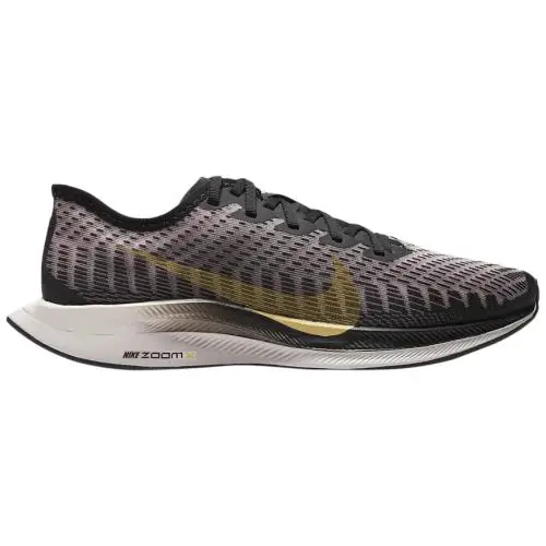 Nike Zoom Pegasus Turbo 2 Black Chalk Gold Black AT8242-007 Women`s Size 7.5 - Black