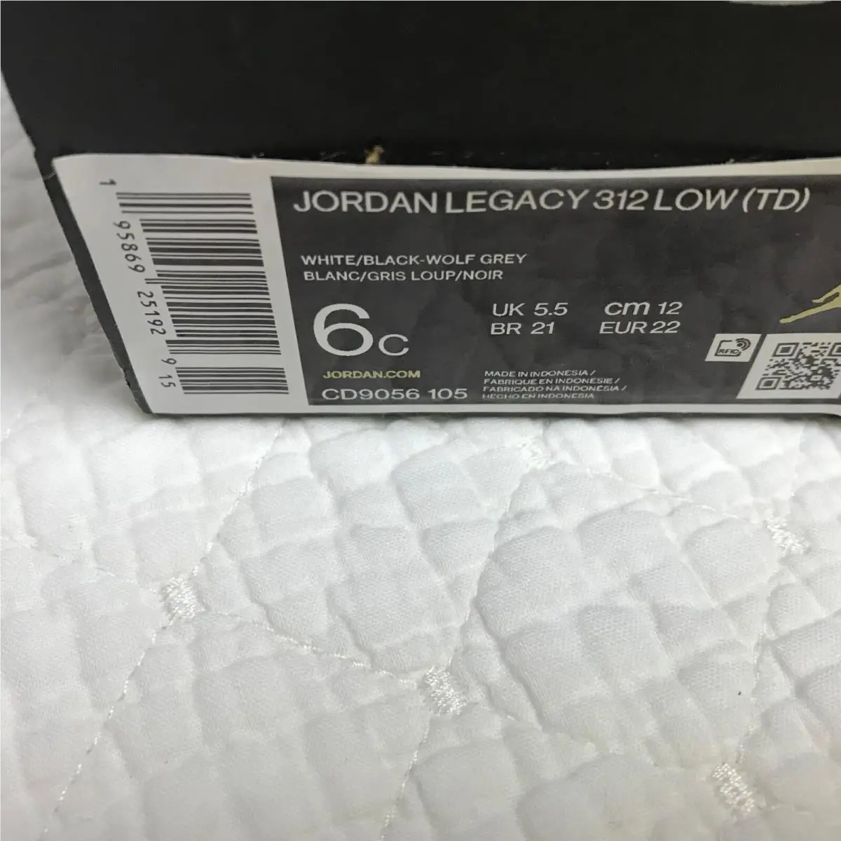 Nike shoes - CD9056-105 - CD9056-105 - White/Black-Wolf gray 10