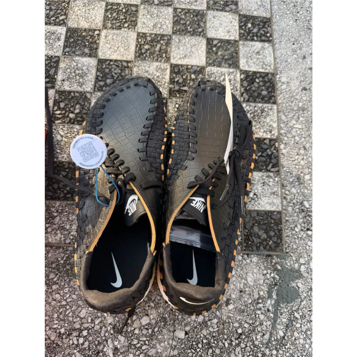 Nike shoes - Nike Air Woven - Air Woven - Black 1