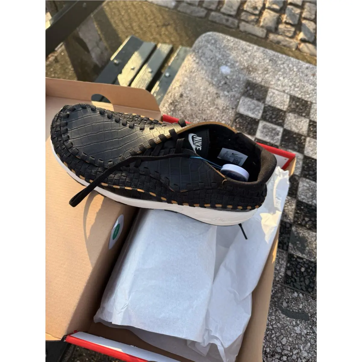 Nike shoes - Nike Air Woven - Air Woven - Black 4