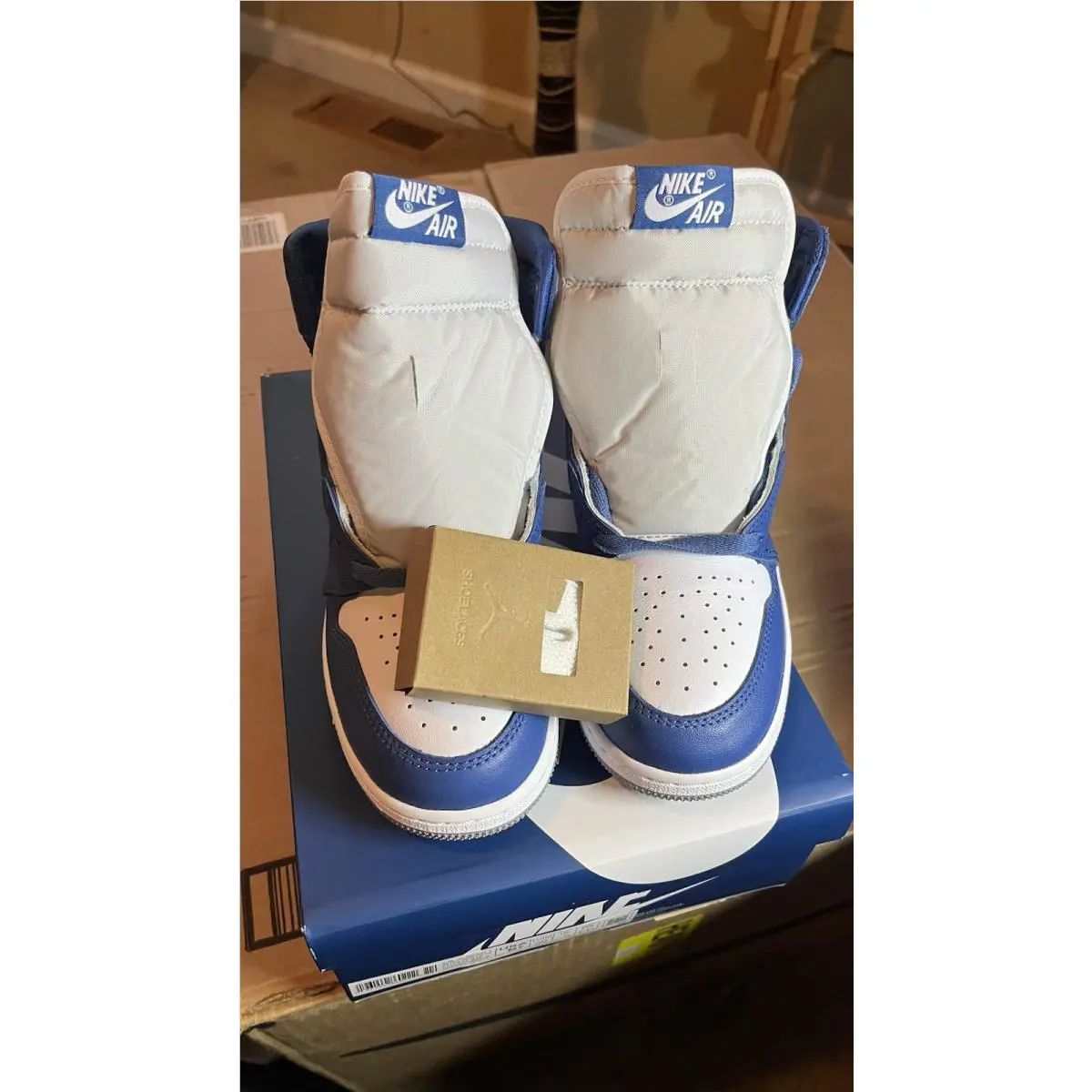 Nike shoes - (GS) 1 Retro High OG - fd1437 410 - Blue (UPC: 196154860222) 0