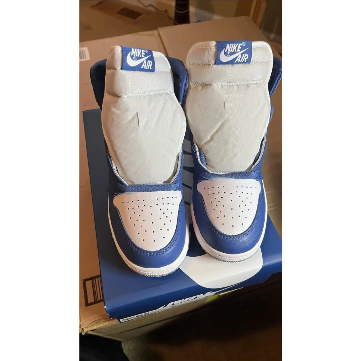 Nike shoes - (GS) 1 Retro High OG - fd1437 410 - Blue (UPC: 196154860222) 1