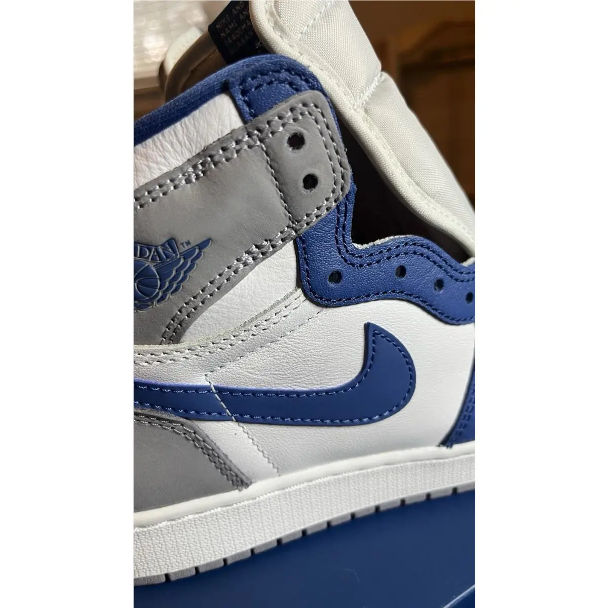 Nike shoes - (GS) 1 Retro High OG - fd1437 410 - Blue (UPC: 196154860222) 4