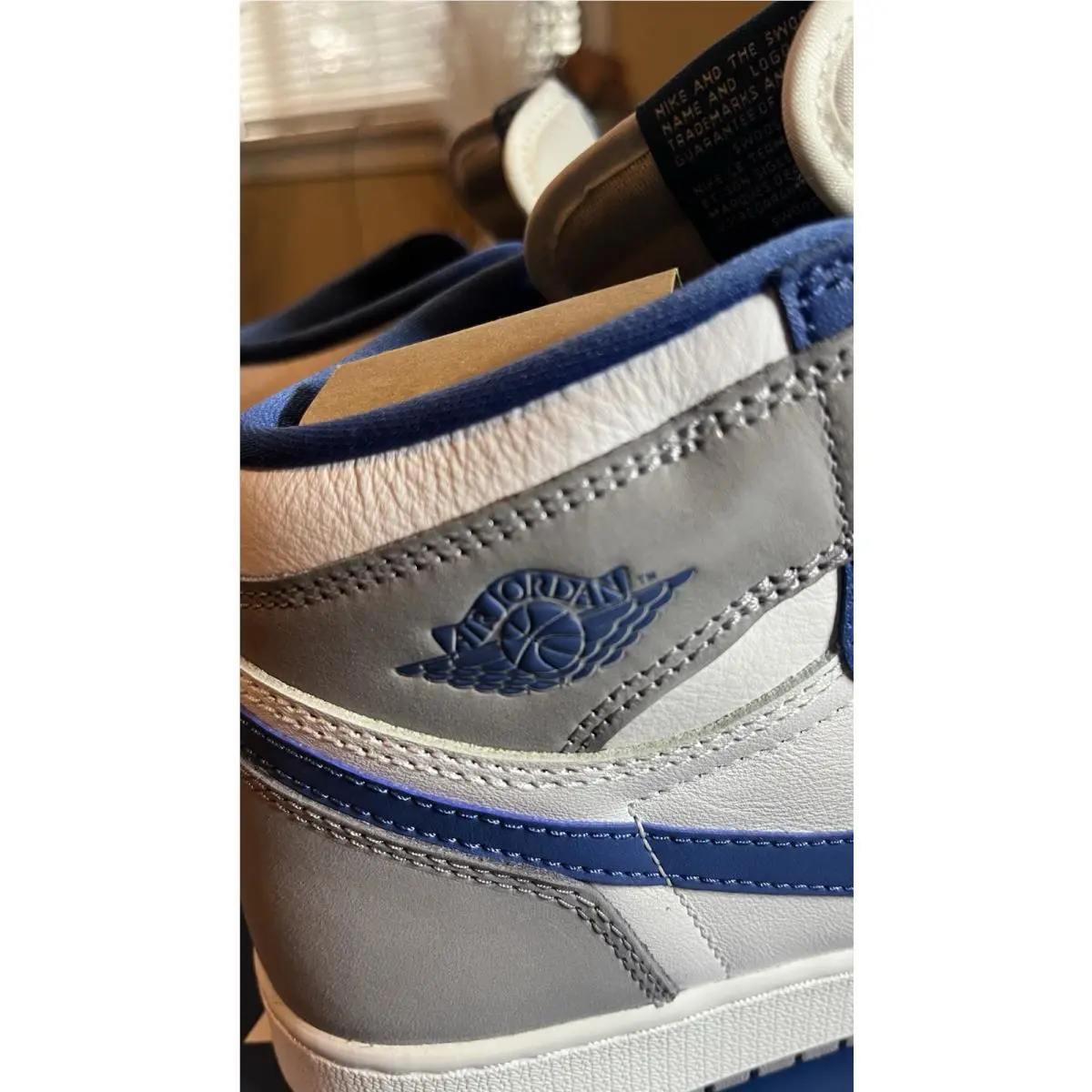 Nike shoes - (GS) 1 Retro High OG - fd1437 410 - Blue (UPC: 196154860222) 5