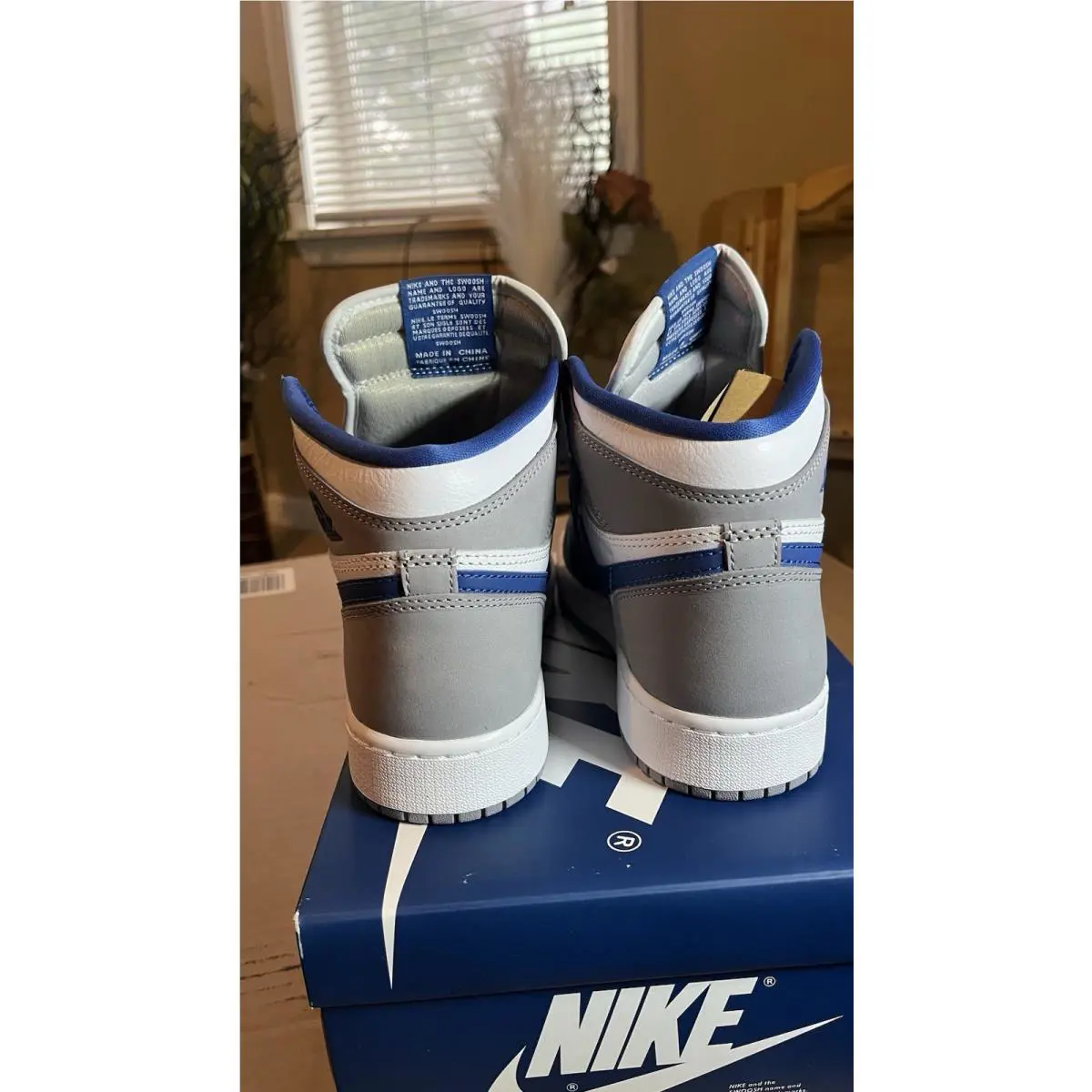 Nike shoes - (GS) 1 Retro High OG - fd1437 410 - Blue (UPC: 196154860222) 7