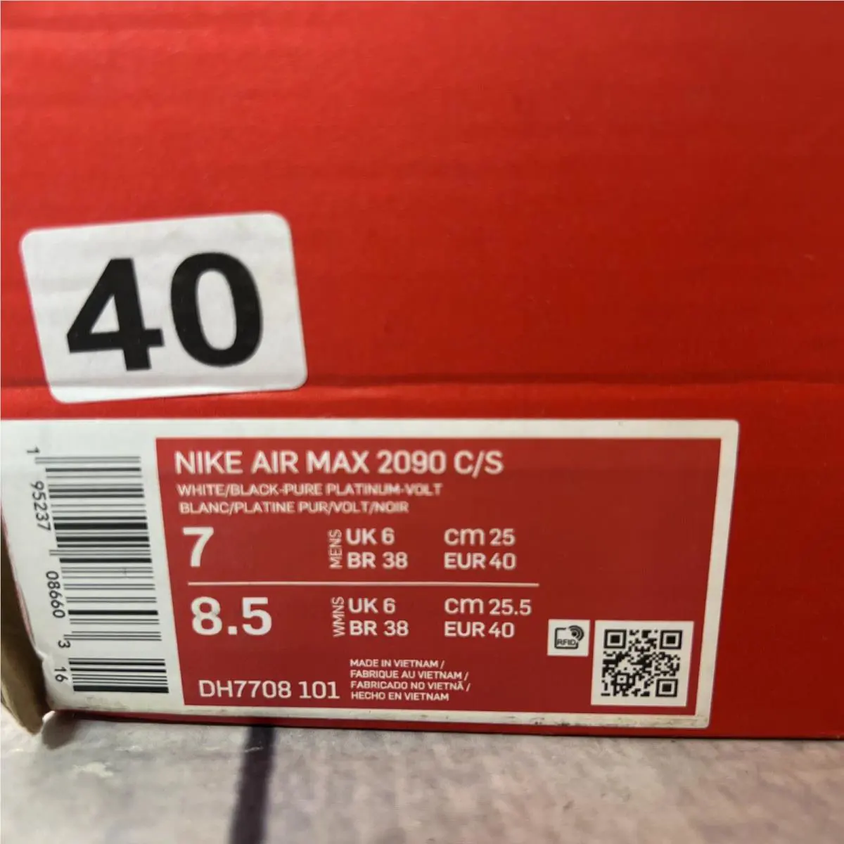 Nike shoes - Nike Air Max 2090 - Air Max - DH7708-101 - White 9