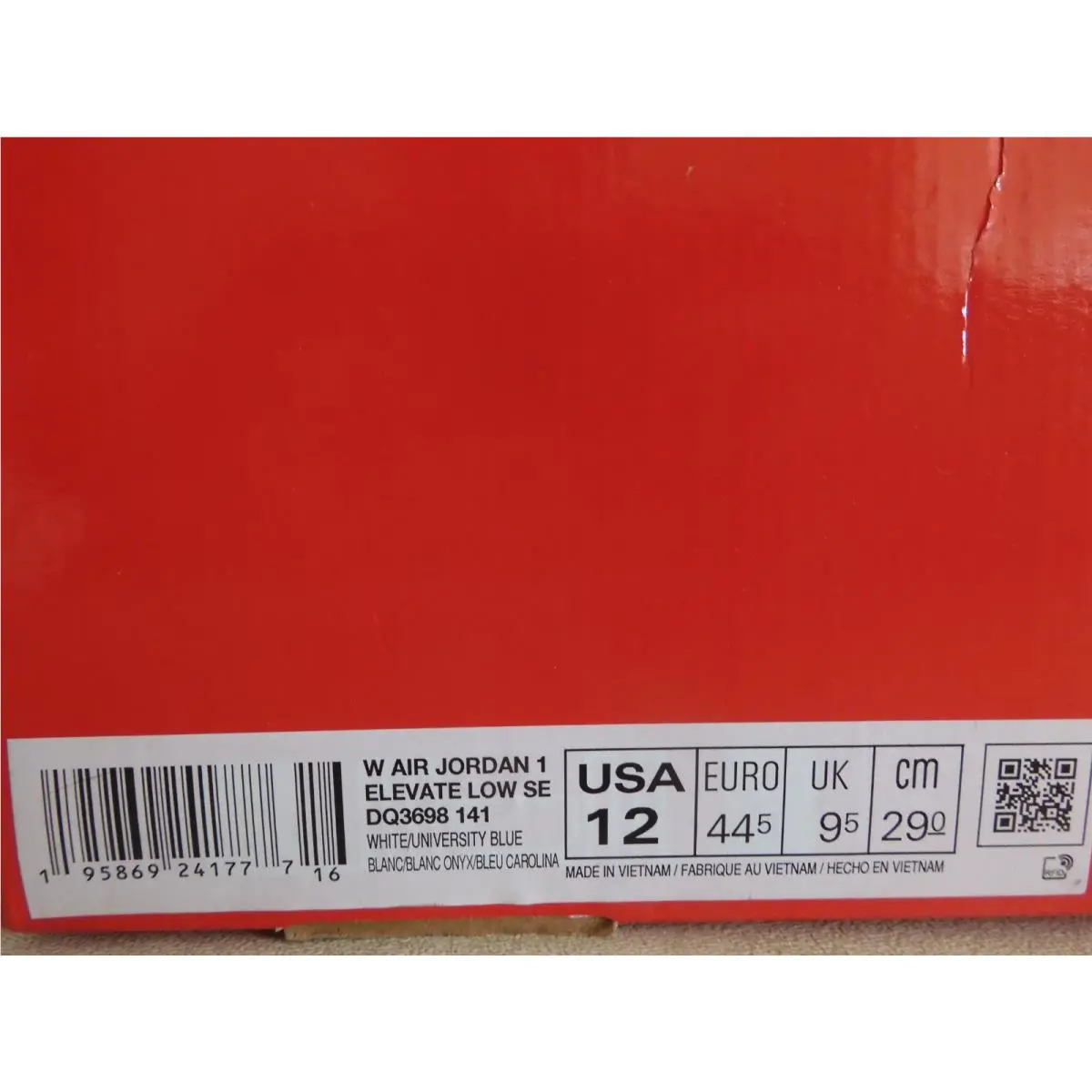 Nike shoes - Air Jordan 1 Low SE - DQ3698 141 - White (UPC: 195869241777) 6