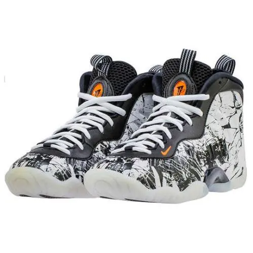 Nike Kids Little Posite One Shattered Backboard Sz 4.5y 644791 011 Basketball - Black