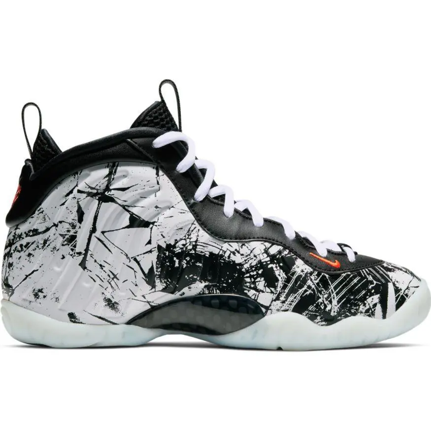 Nike shoes - Nike Kids Little Posite One - 644791 011 - Black 0