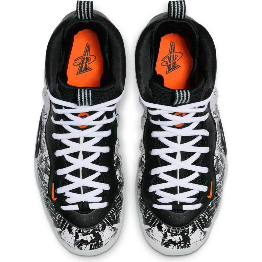 Nike shoes - Nike Kids Little Posite One - 644791 011 - Black 1