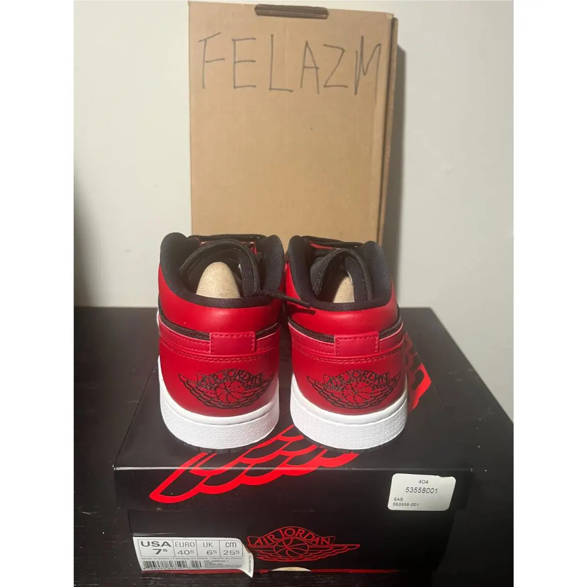 Nike shoes - Nike Air Jordan 1 - Air - 553558001 - Multicolor 2