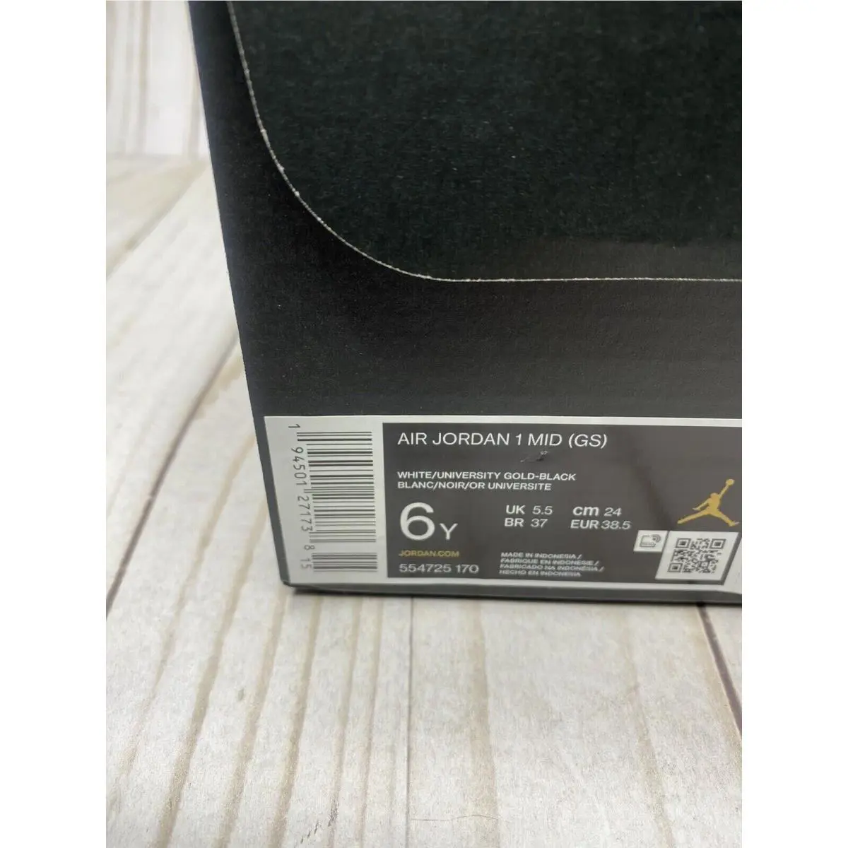 Nike shoes - Nike Air Jordan 1 - Air - 554725-170 - Yellow 8