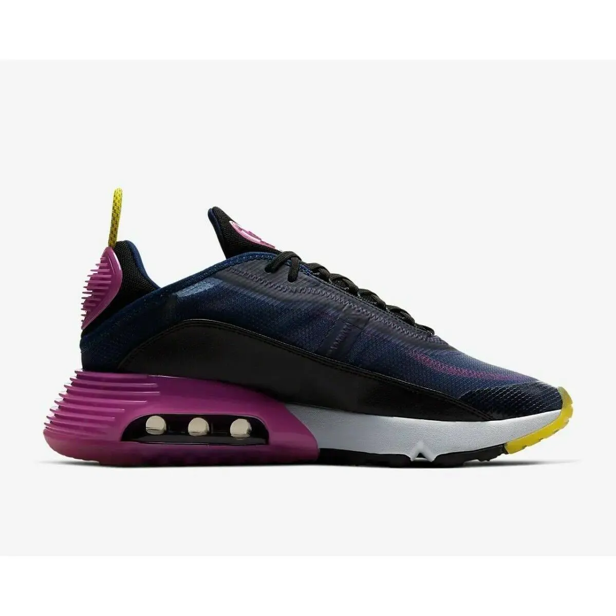 Nike shoes - Blue Void, Black, Active Fuchsia, Chrome Yellow 2