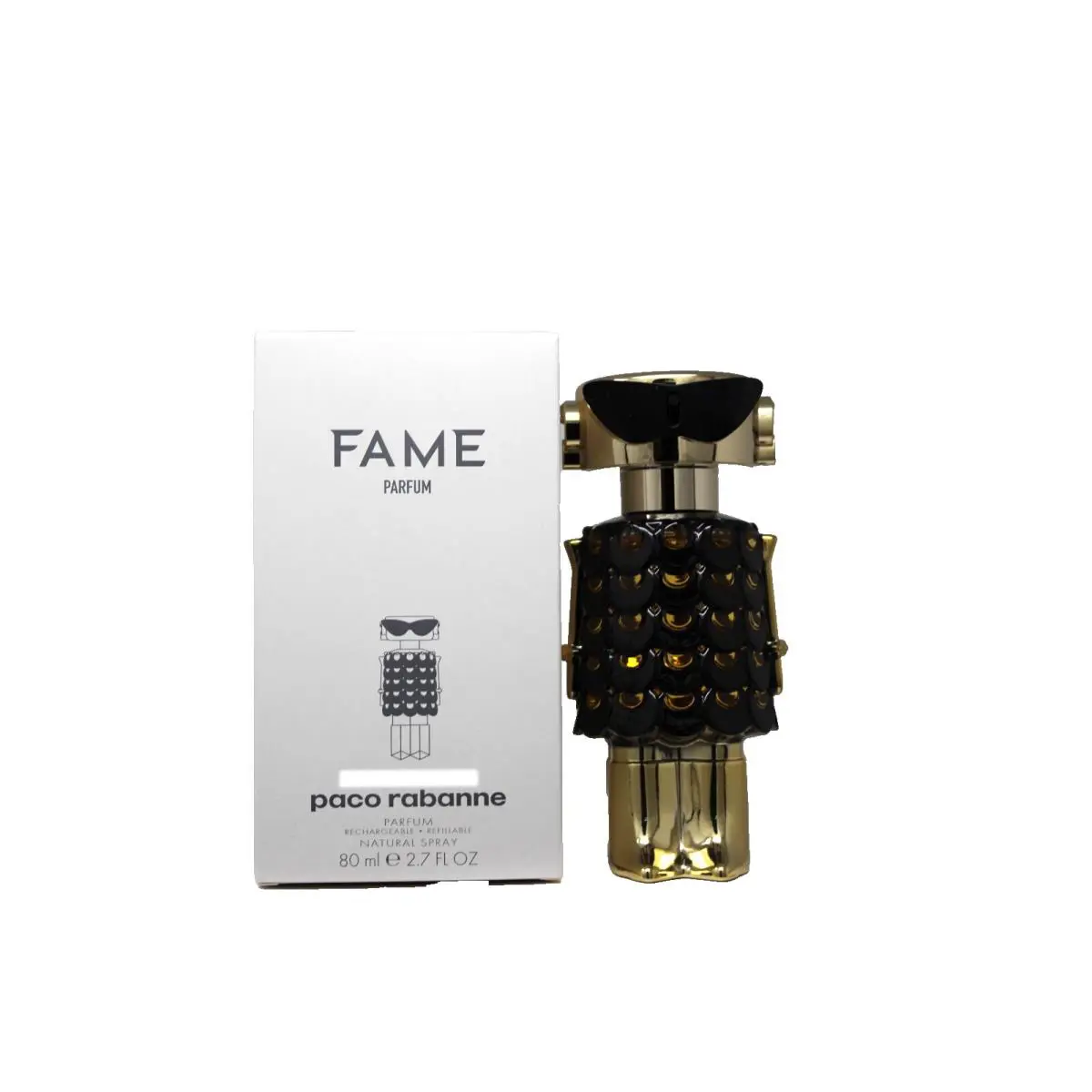 Paco Rabanne Fame Parfum Refillable Natural Spray 80 ML/2.7 Fl.oz. T