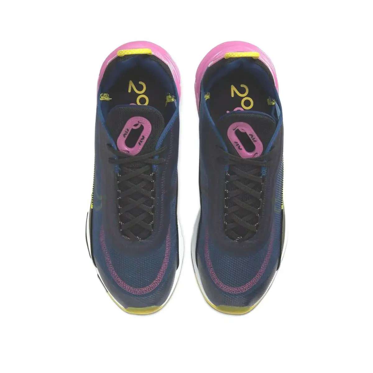 Nike shoes - Blue Void, Black, Active Fuchsia, Chrome Yellow 4