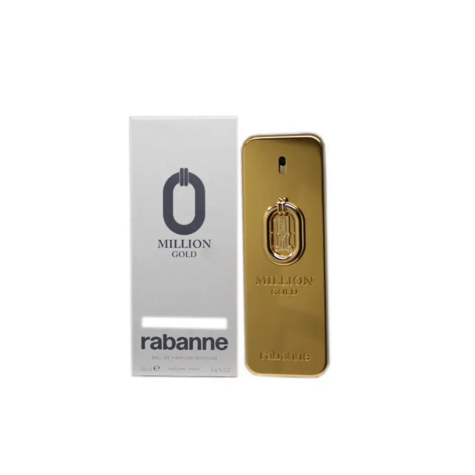 Paco Rabanne Million Gold Eau DE Parfum Intense Natural Spray 100 ML/3.4 Oz. T