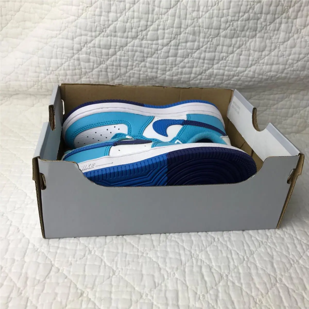 Nike shoes - Nike Force 1 - Force - White/Photo Blue 8