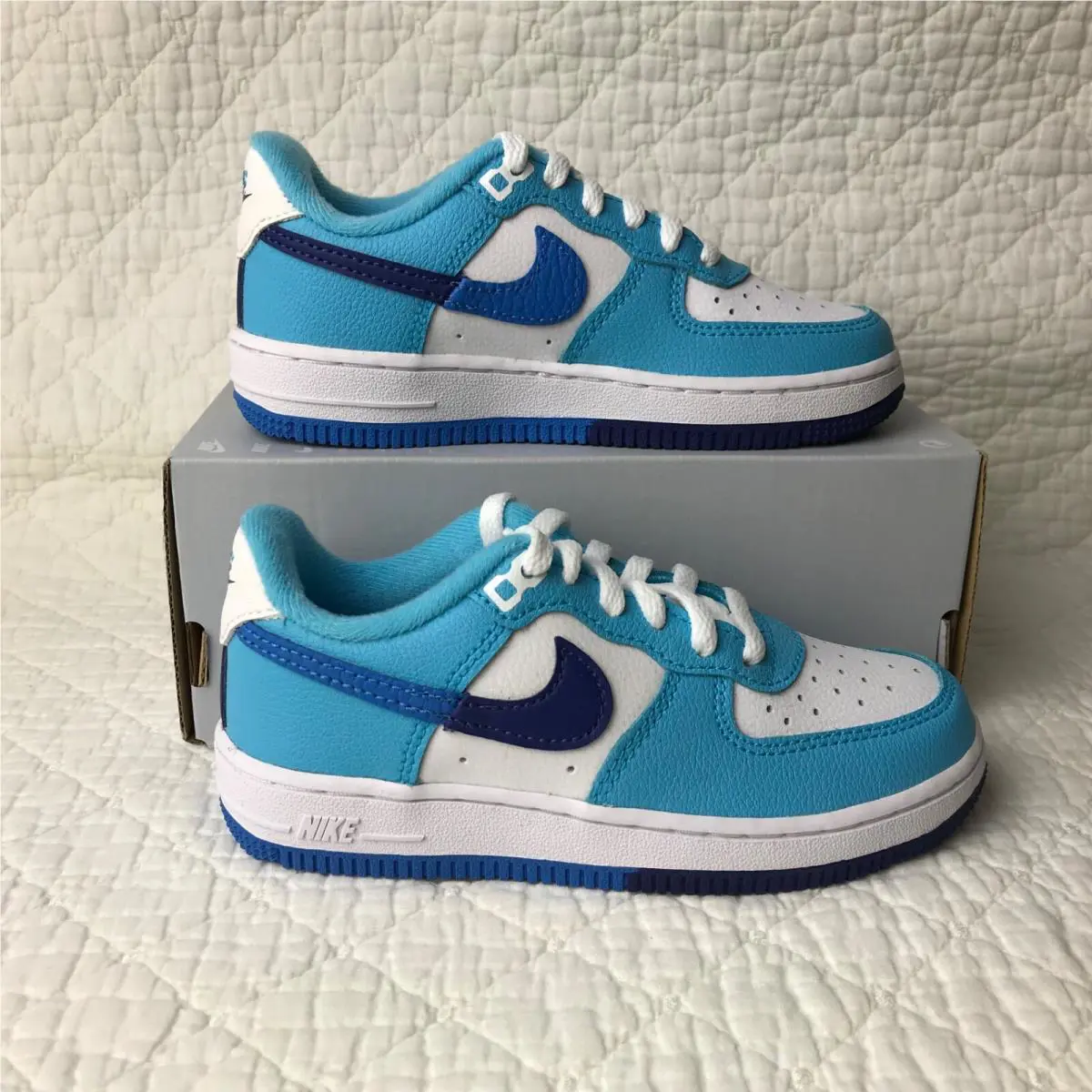 Nike shoes - Nike Force 1 - Force - White/Photo Blue 0
