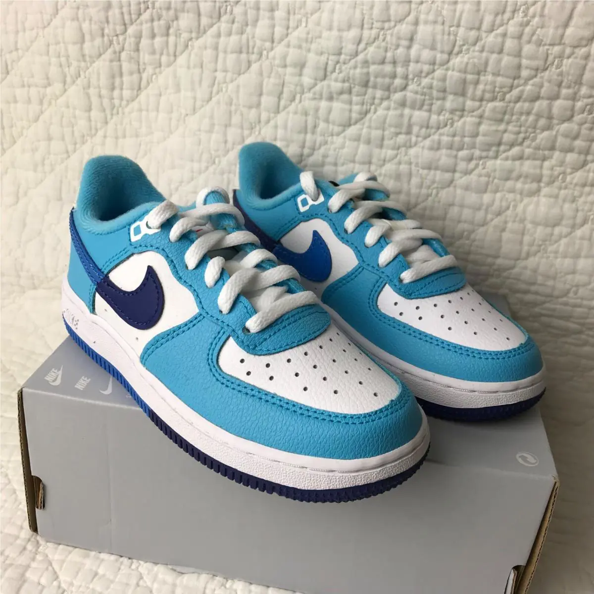 Nike shoes - Nike Force 1 - Force - White/Photo Blue 7