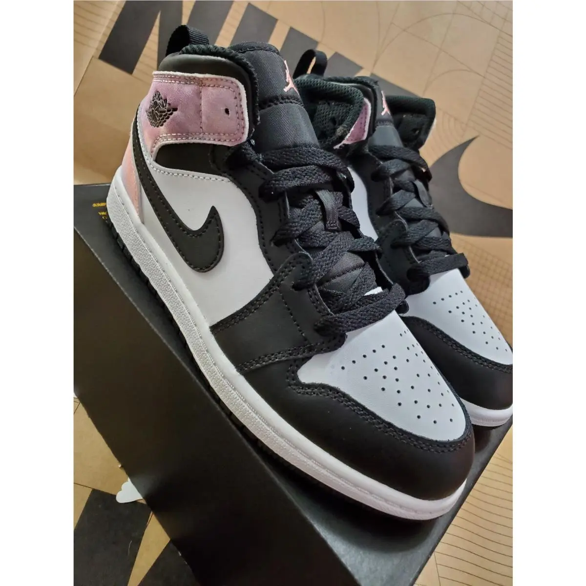 Nike shoes - DM6215-001 - DM6215-001 - Black/Bleached Coral-White (UPC: 0195869234410) 1