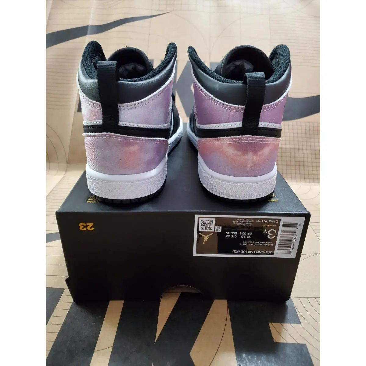 Nike shoes - DM6215-001 - DM6215-001 - Black/Bleached Coral-White (UPC: 0195869234410) 3