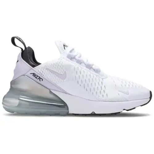 Nike Air Max 270 GS White Pure Violet 943345-159 Youth Size 5Y - White