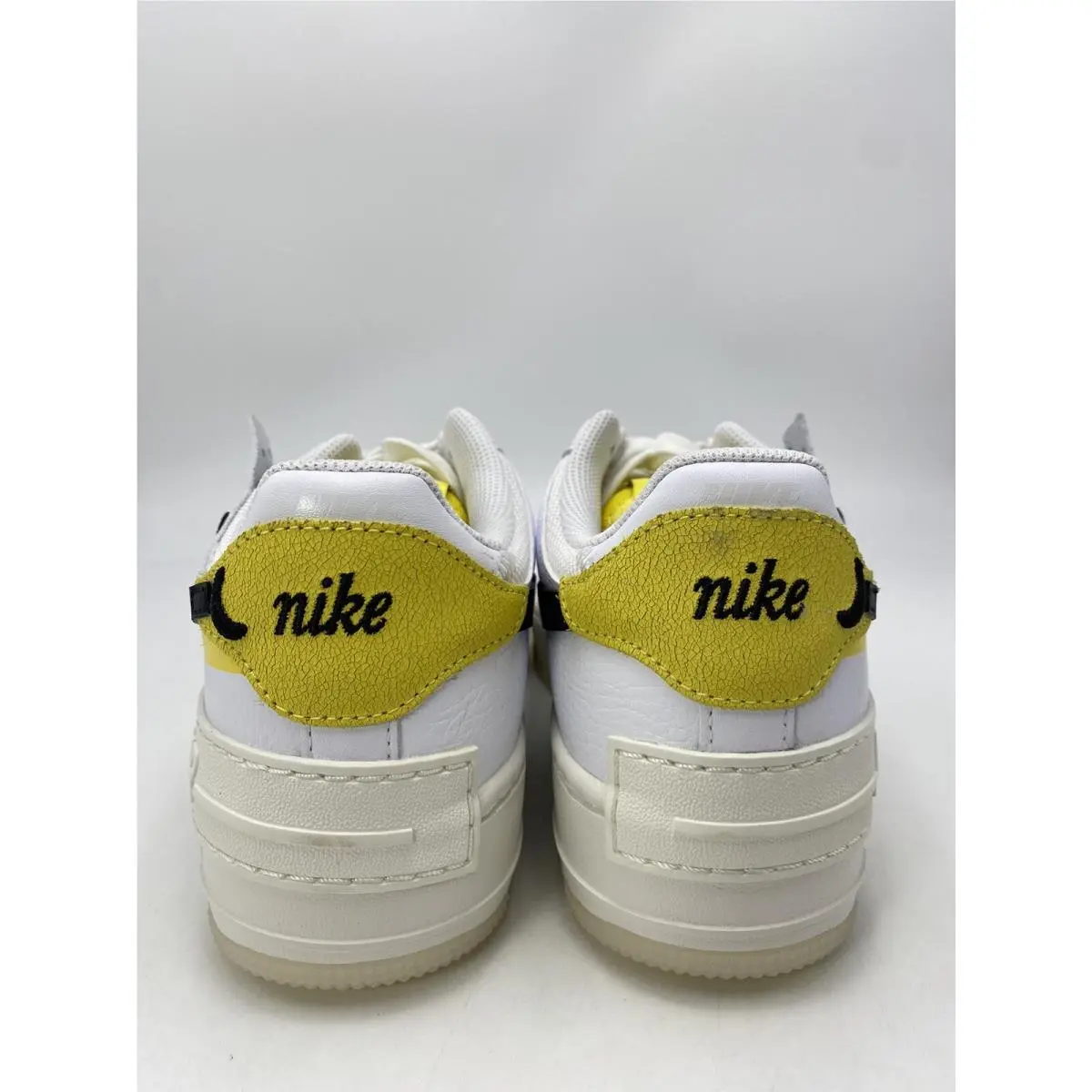 Nike shoes - Nike Air Force 1 - Air Force - DO5872 100 - White/Black-Yellow Strike (UPC: 195244543434) 4