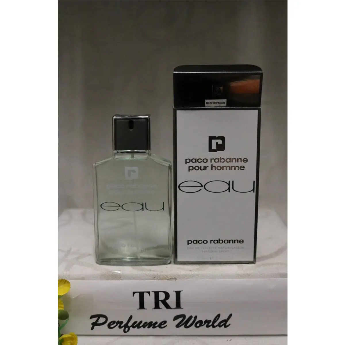 Paco Rabanne Pour Homme Eau by Paco Rabanne Eau de Toilette Spray 3.4 Fl.oz Rare