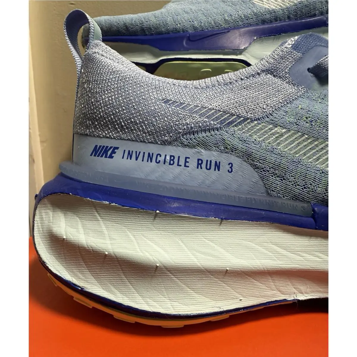 Nike shoes - Nike ZoomX Invincible 3 - ZoomX Invincible - DR2615-405 - Glacier Blue (UPC: 0197861576284) 4