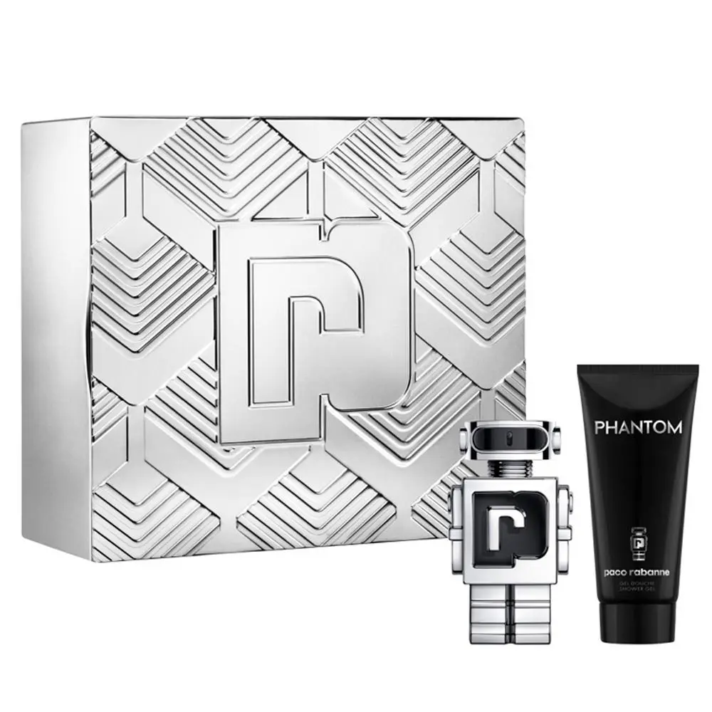 Paco Rabanne Phantom Eau de Toilette Shower Gel Gift Set For Men