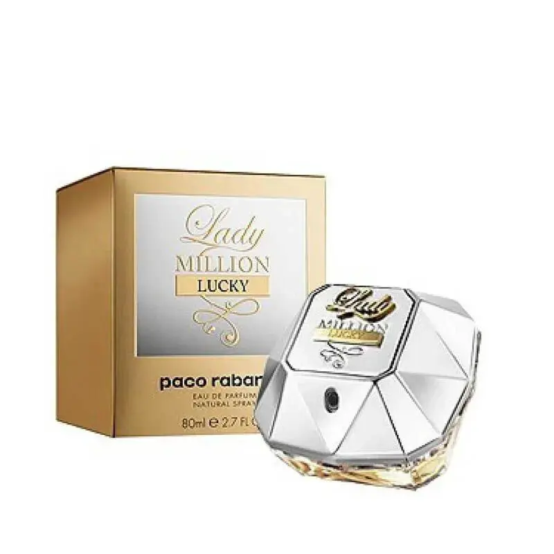 Women Paco Rabanne Lady Million Lucky Edp 2.7oz 80ml /