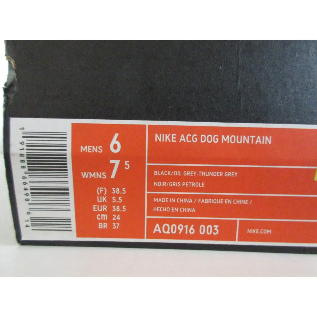 Nike shoes - Nike ACG Dog Mountain - ACG Dog Mountain - Black (UPC: 191888664986) 3