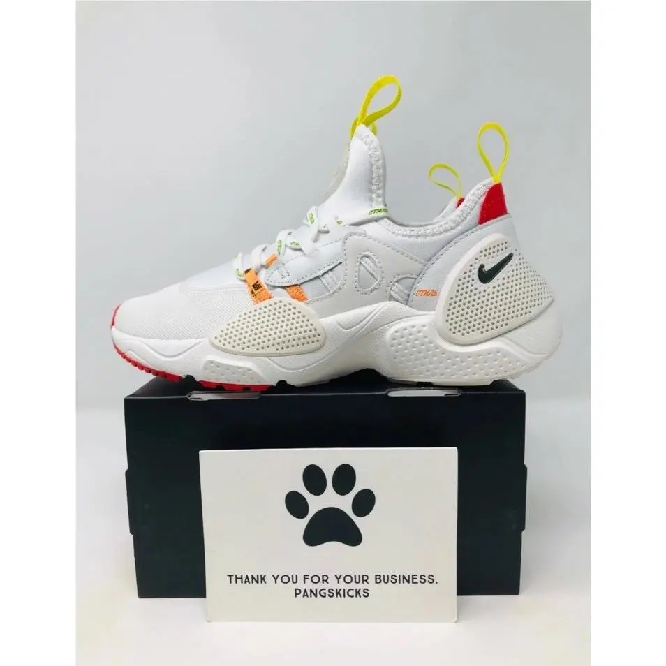 Nike Huarache E.d.g.e. HP Heron Preston `sail` CD5779-100 Size 4 = Women`s 5.5