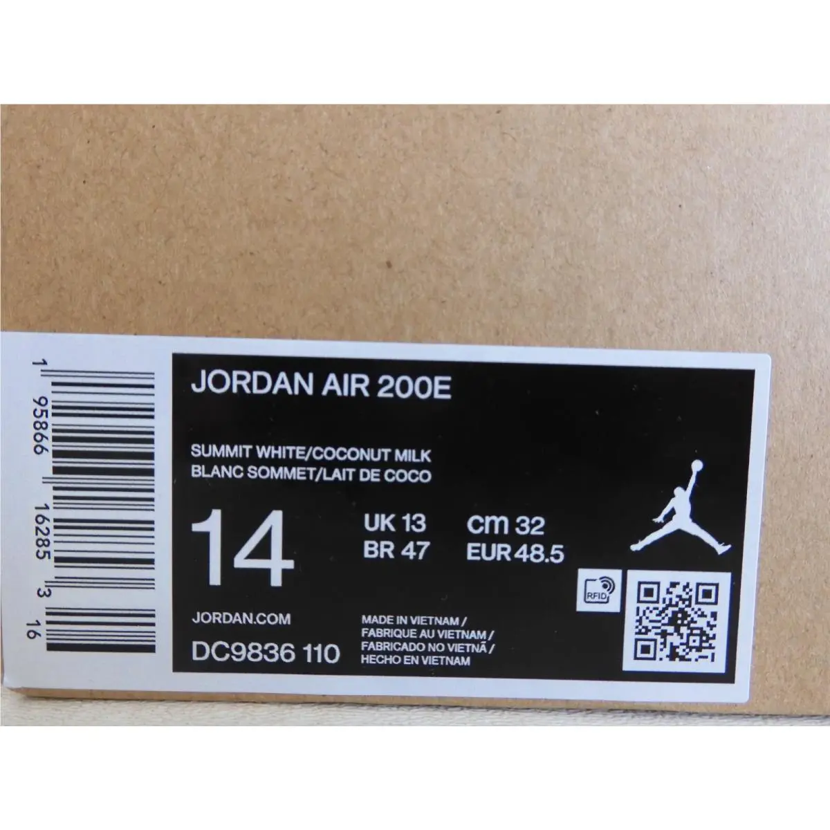Nike shoes - Jordan Air 200E - Air - DC9836 110 - White (UPC: 195866162853) 3