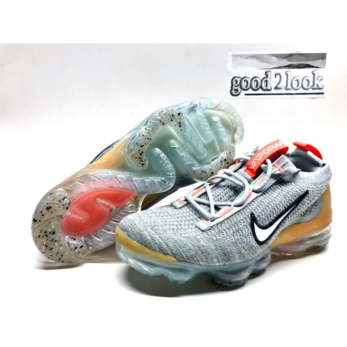 Nike shoes - Nike Air VaporMax 2021 - Air VaporMax - Gray (UPC: 194957376087) 0