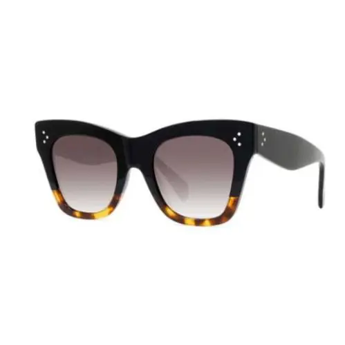 Celine 3 Dots CL4004IN 05K Black/gradient Roviex Organic Women`s Sunglasses