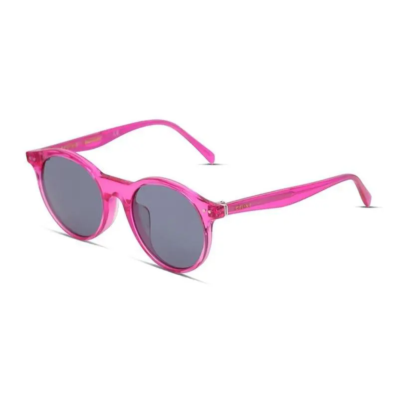 CL40010U 75V Transparent Fuchsia/grey Sunglasses 50-20-145 by Celine