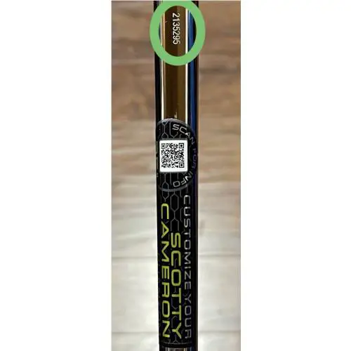 Scotty Cameron  - Phantom 11 - 2025 - Xtreme Dark Finish - DLC - Green, Lie Angle: Black 6
