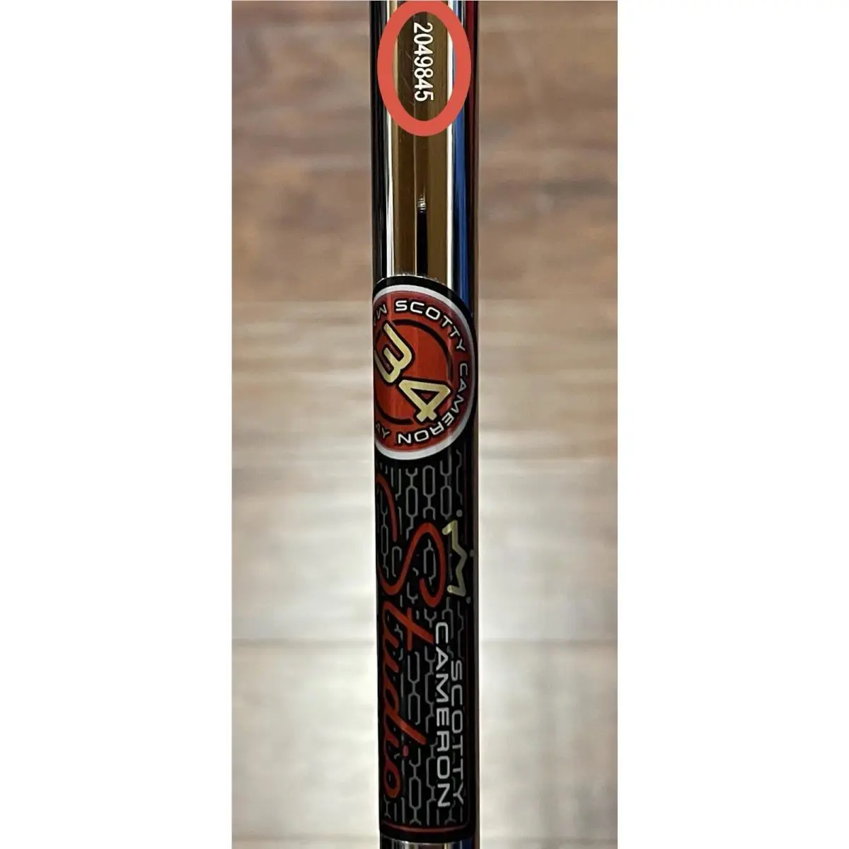 Scotty Cameron  - Studio Style Newport - 2025 - SCS - Xtreme Dark Finish - DLC - Gold, Lie Angle: Black 6
